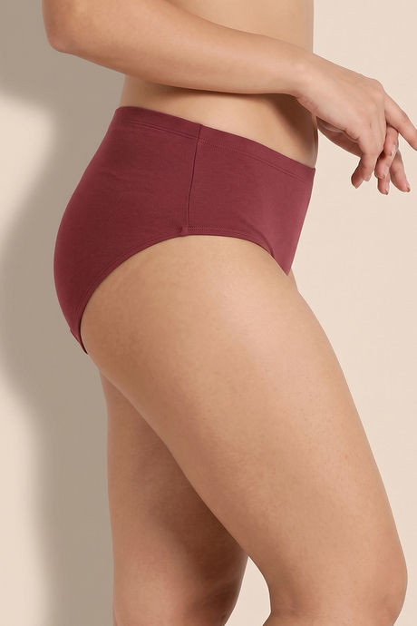 Zivame Full Coverage Medium Rise Hipster Panty (Pack of 3) - Multicolor — image 7